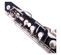 clarinetto sib Clarinetto basso in ebano lowE Clarinetto professionale Chiave in rame-nichel