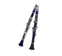 Clarinetto Sib Viola Per Principianti Per Adulti Con Kit Custodia Rigida Strumento Per Clarinetto Per Principianti(3/4)