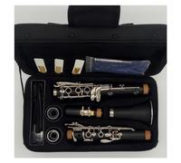 Clarinetto Strumento Clarinetto A 17 Tasti Placcati In Argento Clarinetto Standard Con Corpo In Bachelite, Tono In Sib, Con Custodia E Accessori