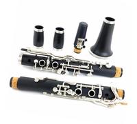 Clarinetto Strumento Clarinetto a 18 tasti A, corpo in gomma dura, tasti in nichel argento, con custodia per il trasporto