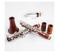 Clarinetto Strumento Clarinetto Professionale In Sequoia Tono Sib Chiavi Argentate Clarinetto Con Corpo In Legno Massello Con Custodia Per Il Trasporto