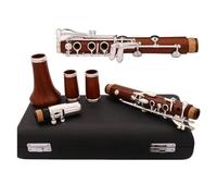 Clarinetto Strumento Corpo In Palissandro A 17 Tasti Falling Tune B Chiave Per Clarinetto Placcatura In Argento Tamponi Italiani Clarinetto Con Custodia