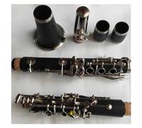 Clarinetto Strumento Eccellente corpo in ebanite, chiavi placcate in nichel, clarinetto, clarinetto tono C, con custodia e accessori