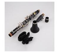 Clarinetto Strumento Mi Bemolle Clarinetto Professionale A 17 Tasti Con Corpo In Bachelite, Clarinetto A Chiavi Placcato Argento Con Scatola Portaoggetti