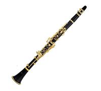 clarinetto strumento musicale 17-key double-section beginner-level professional performance gold-plated key clarinet