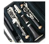 clarinetto strumento musicale A Clarinetti Clarinetto professionale Chiavi placcate in argento 17 chiavi con custodia Boccaglio Design e suono meravigliosi