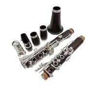 clarinetto strumento musicale Bachelite Si bemolle 17 chiavi chiavi placcate argento Clarinetto Sib professionale Clarinetti in legno di ebano