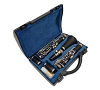 clarinetto strumento musicale BB tone bakelite Professional Clarinet Silver Plated Keys 17 Keys With Case Mouthpiec