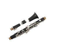 clarinetto strumento musicale Bellissimo suono Clarinetto Mib Chiave Legno di ebano o Bachelite Mi bemolle nichelato 17 tasti Musicali