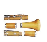 clarinetto strumento musicale Boxwood Bb Professional Clarinet With Mouthpiece Silver Plated 19 Keys
