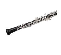 clarinetto strumento musicale Chiave C Clarinetto basso professionale in legno di ebano chiavi e parti placcate in oro argento