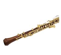 clarinetto strumento musicale Chiave C in palissandro Clarinetto basso professionale Chiavi e parti in argento V