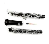 clarinetto strumento musicale Chiavi e parti placcate in argento 1 set di chiavi Do per clarinetto basso in legno di ebano