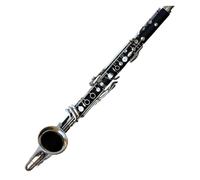 clarinetto strumento musicale Chiavi nichelate con tubo in bachelite per clarinetto Mib contralto
