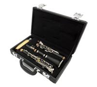 clarinetto strumento musicale Clarinetti Clarinetto professionale Chiavi placcate argento 17 chiavi con custodia Boccaglio Materiale corpo in BAKELITE
