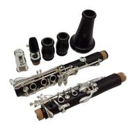 clarinetto strumento musicale Clarinetti in Sib Clarinetti professionali maggiori Chiavi placcate in argento 17 Bocchino Materiale chiave PLACCATO ARGENTO