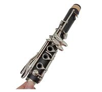 clarinetto strumento musicale Clarinetti in Sib in bachelite Clarinetto professionale RC Chiavi placcate argento 17 chiavi con custodia Bocchino