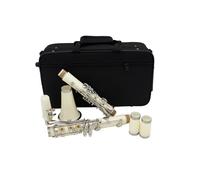 clarinetto strumento musicale Clarinetto 17 tasti tono Sib Clarinetto professionale Nero PipeReed Clip Accessori per clarinetto