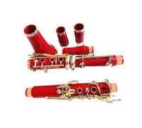 clarinetto strumento musicale Clarinetto a 17 tasti in Si bemolle tubo rosso clarinetto per strumenti a fiato occidentale clarinetto per strumenti a fiato