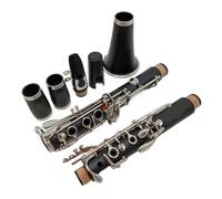 clarinetto strumento musicale Clarinetto basso Clarinetto professionale LOWE-Bb Tune Tasti placcati argento ABS
