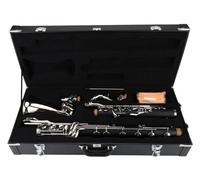clarinetto strumento musicale Clarinetto basso ebano in ebano ABS placcato nichel basso ebano Stile speciale preferito dai principianti professionisti