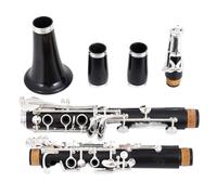 clarinetto strumento musicale Clarinetto BB Grenadilla Clarinetto in legno di ebano Tubo 17 tasti Falling Tune Clarinetto B Clarinetto in legno massello
