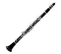clarinetto strumento musicale Clarinetto Falling Tune Clarinetto B Clarinetto in legno di ebano Tubo 17 tasti Corpo del tubo per clarinetto di facile manutenzione