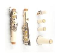 clarinetto strumento musicale Clarinetto giallo chiaro Clarinetto in Sib Clarinetto a 17 chiavi placcato in nichelMateriale del corpo