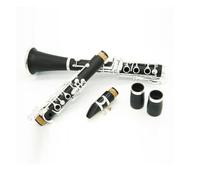 clarinetto strumento musicale Clarinetto in bachelite Clarinetto per strumenti Modello chiave per prestazioni chiave placcato in argento a 17 tasti