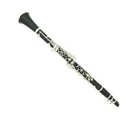 clarinetto strumento musicale Clarinetto in ebano/strumento per clarinetto in Si bemolle a 17 tasti in rame bianco esame delle prestazioni professionali