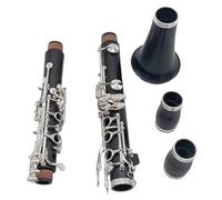 clarinetto strumento musicale Clarinetto in legno di ebano 17 tasti Bb Tune Strumento musicale con custodia Accessori Materiale Legno composito