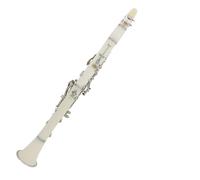 clarinetto strumento musicale Clarinetto in Si bemolle bianco Clarinetto per studenti principianti in Si bemolle per orchestre scolastiche per adulti