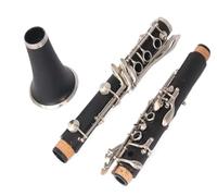 clarinetto strumento musicale Clarinetto in Sib 17 tasti Si bemolle Strumenti musicali Tubo in bachelite Clarinetto placcato in nichel che crea un suono complessivo