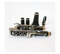 clarinetto strumento musicale Clarinetto in Sib 17 tasti Si bemolle Tubo in bachelite Clarinetto placcato in nichel 17 tasti Si bemolle Clarinetto in nichel argento