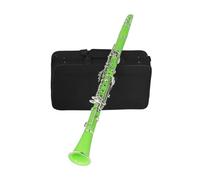 clarinetto strumento musicale Clarinetto in Sib 17 tasti Strumento a fiato Clarinetto in resina verde