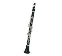 clarinetto strumento musicale Clarinetto in Sib Legno 17 tasti Si Strumento musicale piatto con custodia Bocchino Accessori facili da pulire