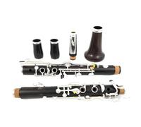 clarinetto strumento musicale Clarinetto orchestra G Tune Clarinetto in ebano Clarinetto con chiavi placcate argento(M203)