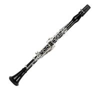 clarinetto strumento musicale Clarinetto professionale in ebano bB Tune 18 chiavi in legno massello di rame placcato argento