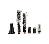 clarinetto strumento musicale Clarinetto professionale in ebano Falling 17 tasti Chiave in rame-nichel Tono BB Clarinetto in legno di ebano