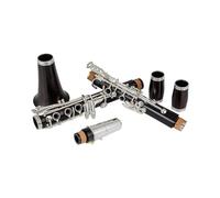 clarinetto strumento musicale Clarinetto professionale in ebano Falling Tune B 17 Chiave Clarinetto in legno massello di rame placcato argento
