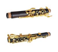 clarinetto strumento musicale Clarinetto professionale in ebano Sib 17 Chiave Rame placcato argento Grenadilla Klarinet Materiale chiaveRame-nichel