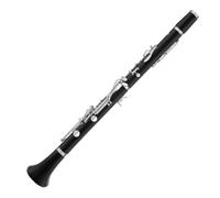 clarinetto strumento musicale Clarinetto soprano in Sib professionale in legno di ebano Grenadilla 17 chiavi placcate in argento con custodia