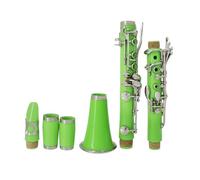 clarinetto strumento musicale Clarinetto verde Bb17 Clarinetto professionale in Si bemolle per principianti
