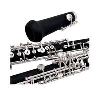 clarinetto strumento musicale Legno composito 1 set clarinetto basso chiave C chiavi e parti placcate in argento