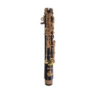 clarinetto strumento musicale Materiale per clarinetto in ebano tipo B piatto 26 tasti placcati in oro. Test di prestazione