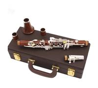 clarinetto strumento musicale Mib 18 tasti Clarinetto professionale Clarinetto in legno di rosa Mi bemolle tono dolce