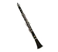 clarinetto strumento musicale Mostra un aspetto elegante Clarinetto in Sib 17 tasti Si bemolle Strumenti musicali Tubo in bachelite Clarinetto placcato in nichel