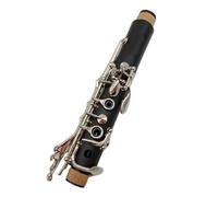 clarinetto strumento musicale Music Fancier Club Bachelite A Clarinetti VINTAGE Clarinetto professionale Chiavi placcate argento 17 chiavi con custodia Boccaglio