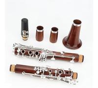 clarinetto Strumento Musicale Per Studenti Principianti In Legno Clarinetto Universale 17 Chiavi Argentate