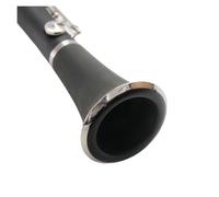 clarinetto strumento musicale Strumento per clarinetto in gomma dura a 17 tasti B flat per studenti esame per principianti esecuzione dell'orchestra